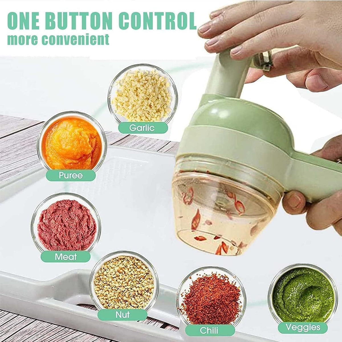 Portable Electric Vegetable Cutter