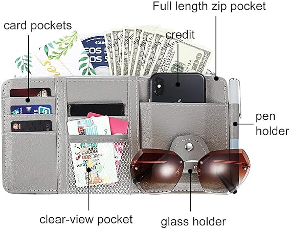 🚗 Car Sun Visor Organizer 🕶️